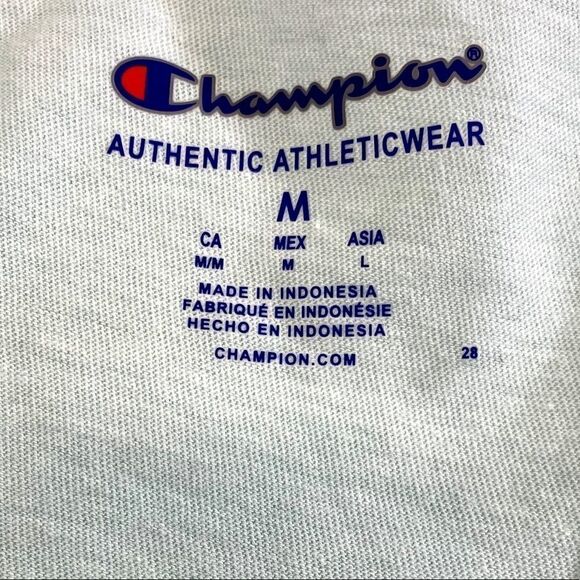 Champion Blue Logo Racerback Tank Top Size Medium NWT - Picture 6 of 6